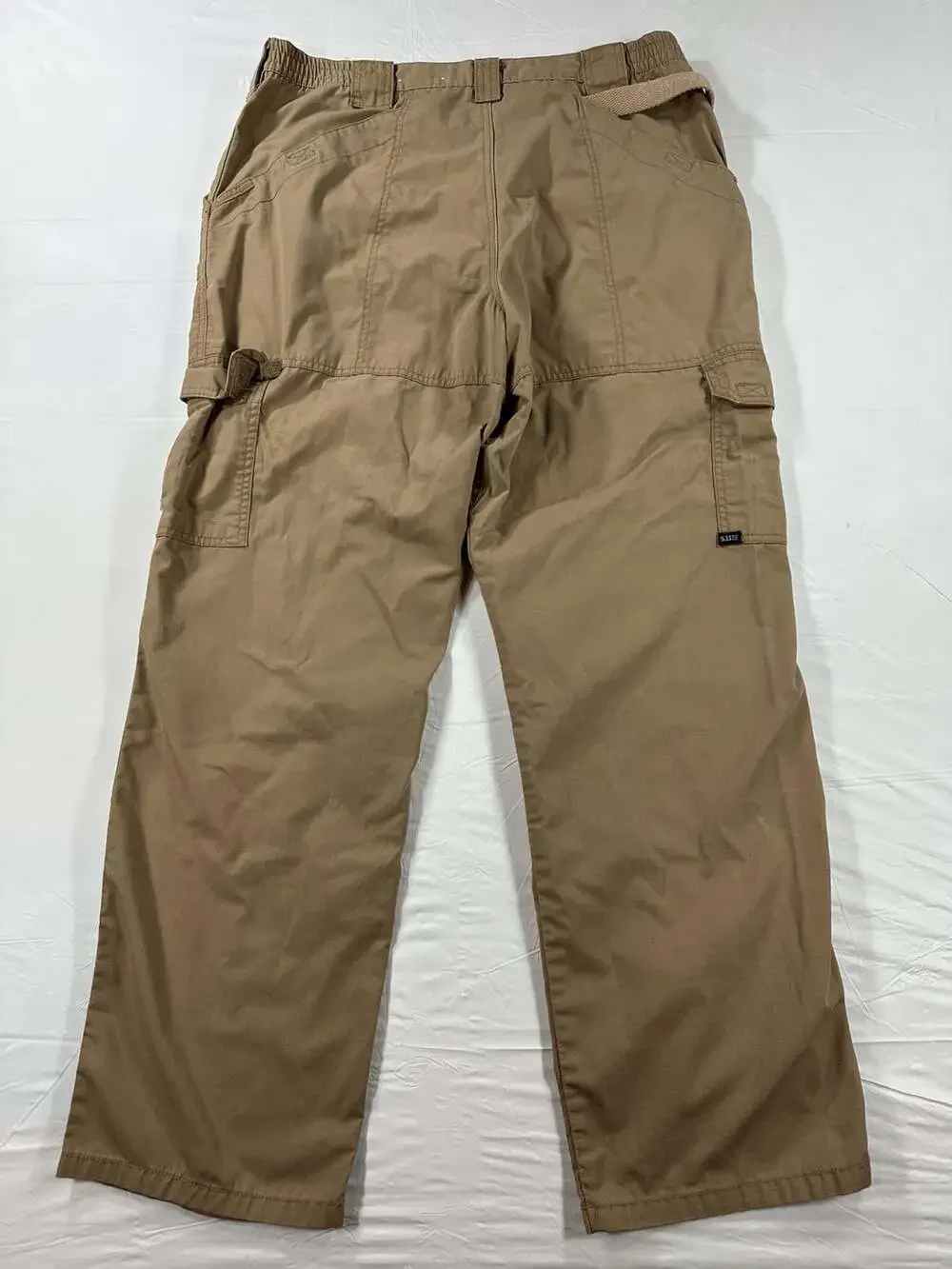 5.11 Tactical Series Mens Cargo Pants Khaki 36x32 Wide Leg Hiking